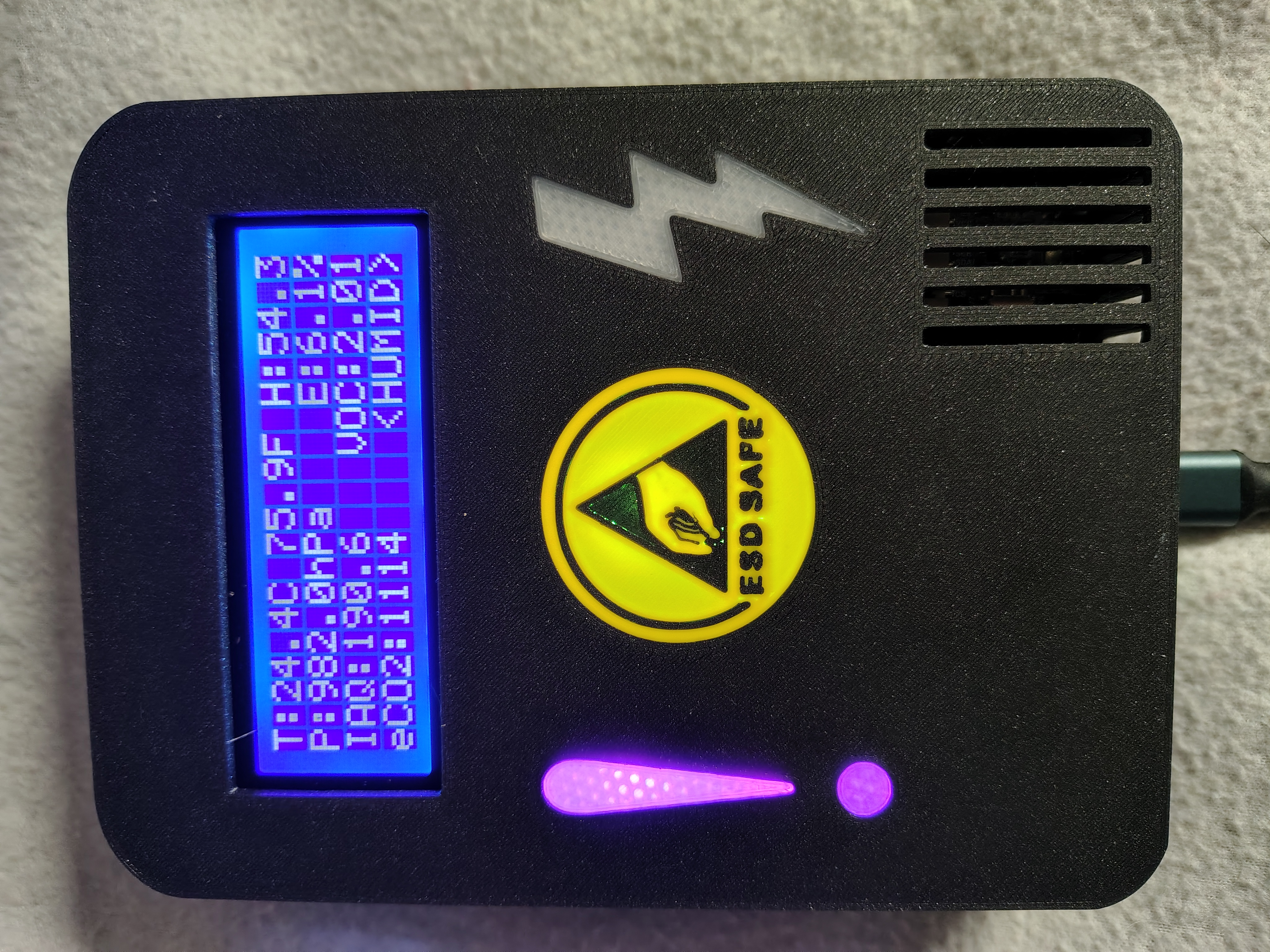 ESD Risk Alert Device